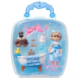 Cinderella Disney Once Upon a Story Mini Doll Play Set 5” NEW Princess